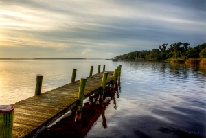 photo of dock in Crescent Lake, Crescent City, Florida